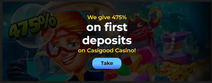 Casigood Casino Home bonus